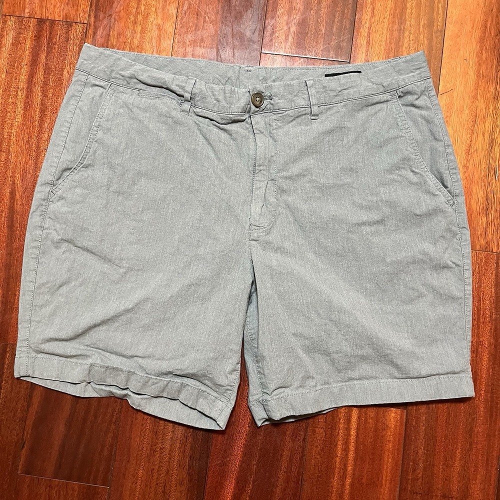 Bonobos Shorts Mens 38 Gray 7" Inch Inseam Stretch Golf Casual Preppy Cotton
